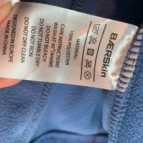 NWT Baerskin Petrol Blue Size 2X Full Zip Jacket - Picture 6 of 12